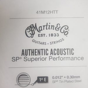 M12HTT (MA141) Single String .012" .305mm 1st E String